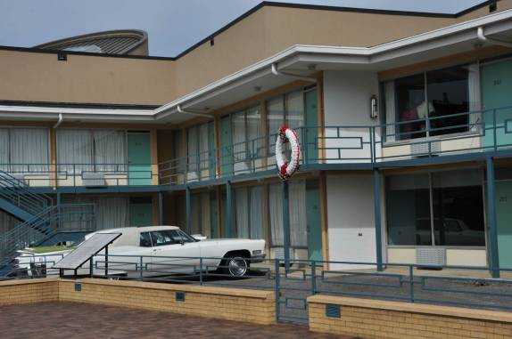 Motel Lorraine, onde Martin Luther King foi assassinado, em Memphis, no Tennessee - EUA